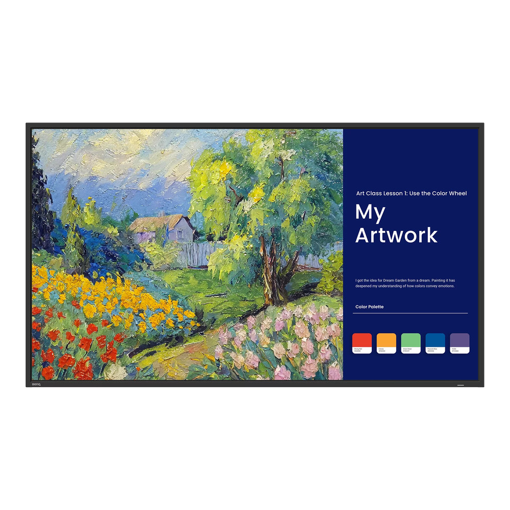 BENQ Monitor LED 43 4K UHD Nero Risoluzione 3840x2160 500 cdm² PANTONE - vue 3