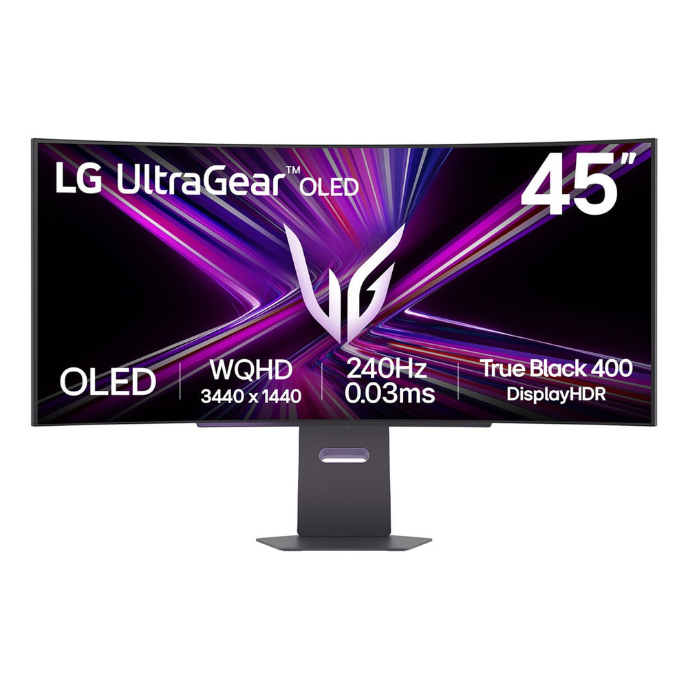 LG 45GX900A-B, 113 cm (44.5'), 3440 x 1440 pixels, Wide Quad HD, OLED, 0,03 ms, Noir 45GX900A-B.AEU