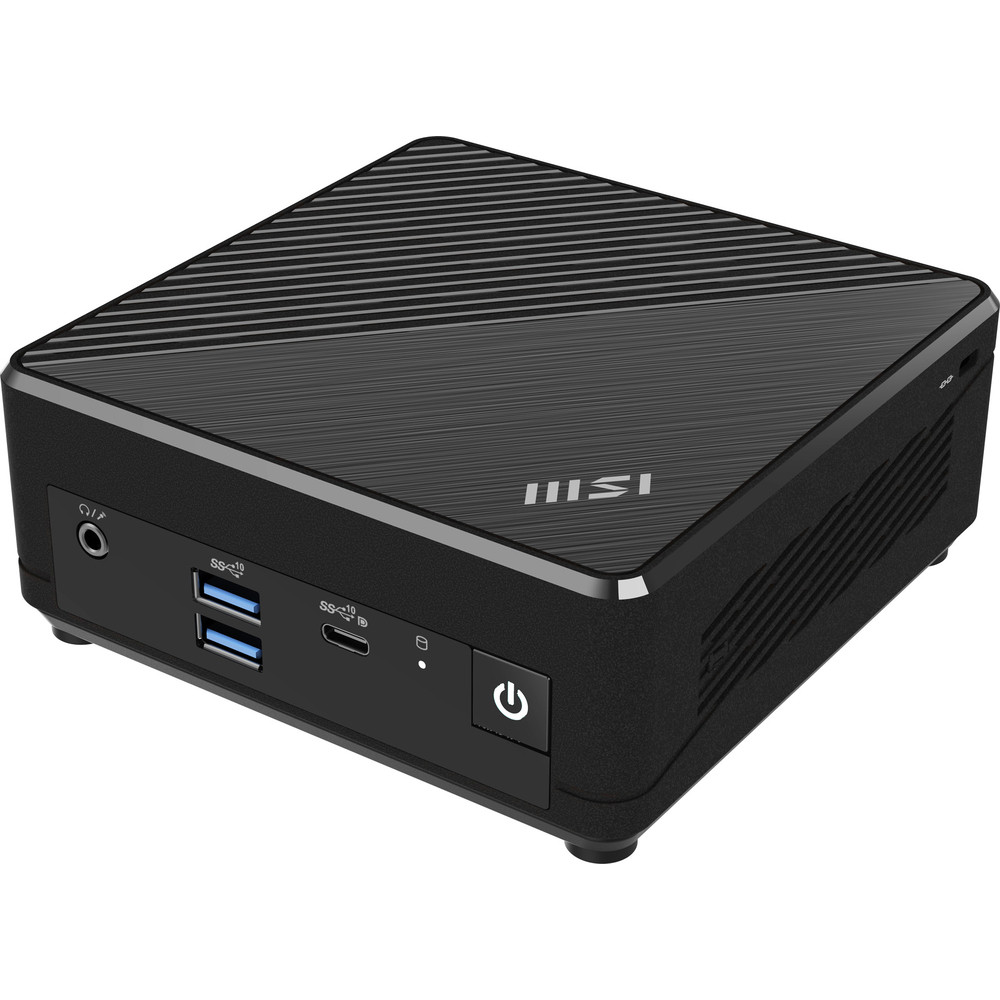 MSI CUBI N ADL S-225BEU, 0,69L mini PC, Mini PC type barebone, DDR4-SDRAM, PCI Express, Ethernet/LAN, 65 W