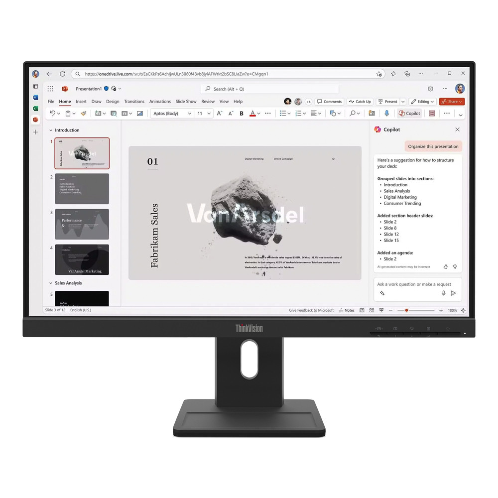 Lenovo THINKVISION E22 40 LCD ENTRY - vue 10