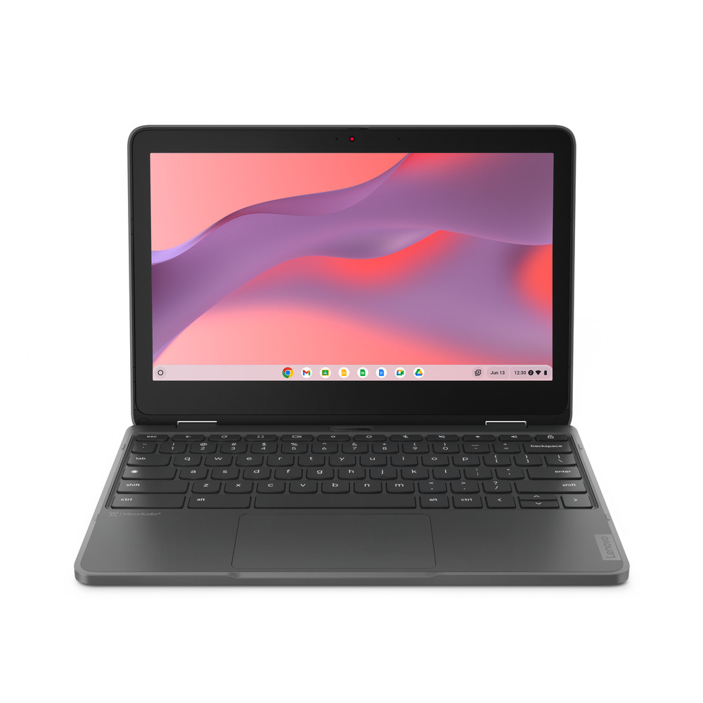 Lenovo 300e Yoga Chromebook Gen 4, MediaTek, 2,2 GHz, 29,5 cm (11.6'), 1366 x 768 pixels, 8 Go, 64 Go 82W2002SFR