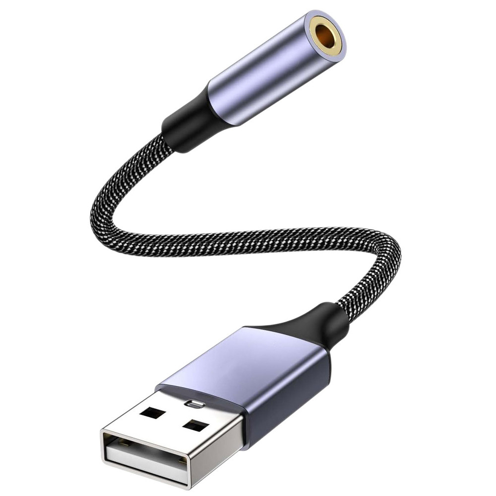 DLH DY-AD5460, 0,13 m, USB Type-A, Mâle, Femelle, Droit, Droit