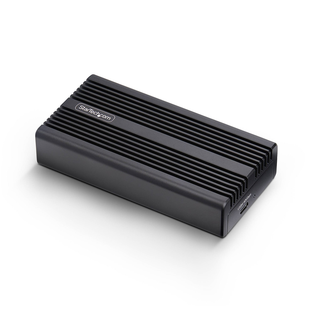 StarTech.com Boîtier SSD NVMe Externe USB-C/Thunderbolt, Boîtier USB4 M.2 NVMe, 40 Gbps, Boîtier Dissipateur Thermique en Aluminium, B+M/M-Key, Encein