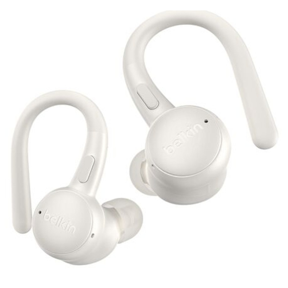 Belkin SoundForm ActiveFit, Avec fil &sans fil, Appels/Musique, Casque, Blanc AUC016HQCR