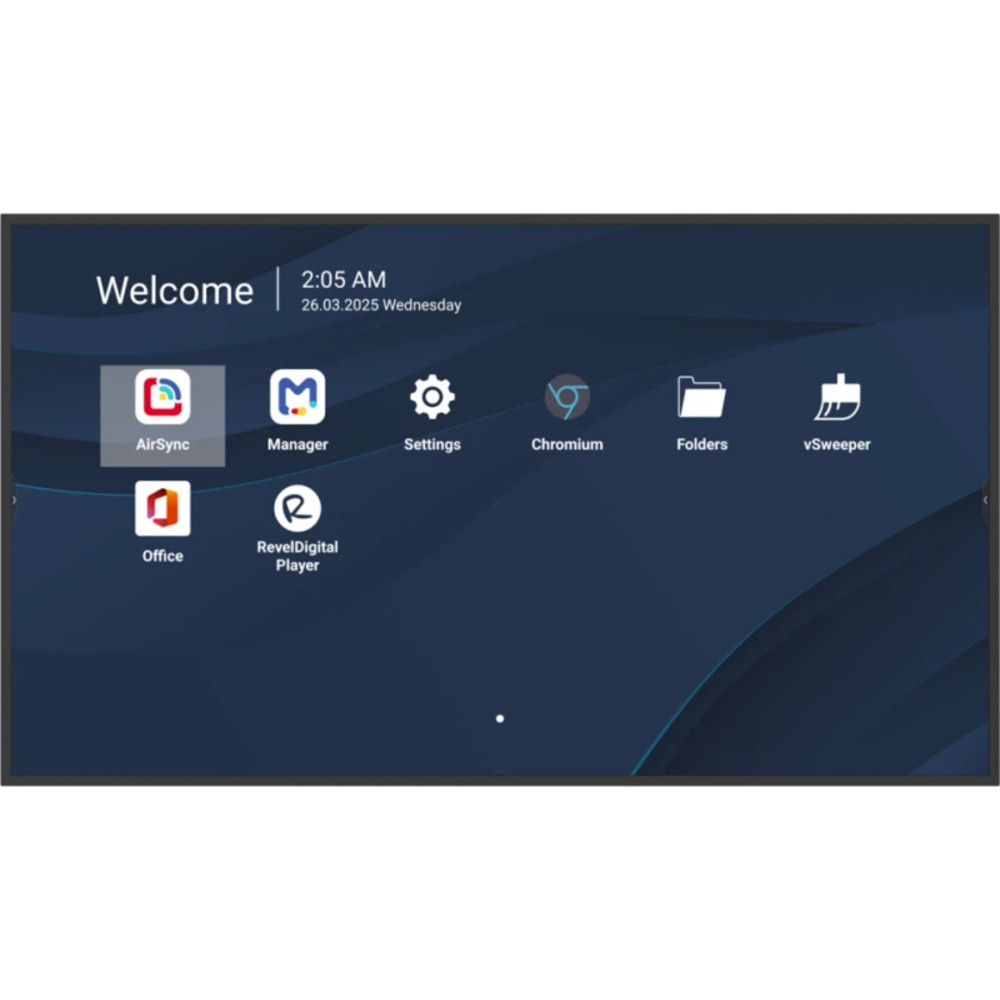 Écran PC Viewsonic CDE4331 1C 43 UltraHD 4K 60Hz LCD Direct LED WiFi Android 14 - vue 3