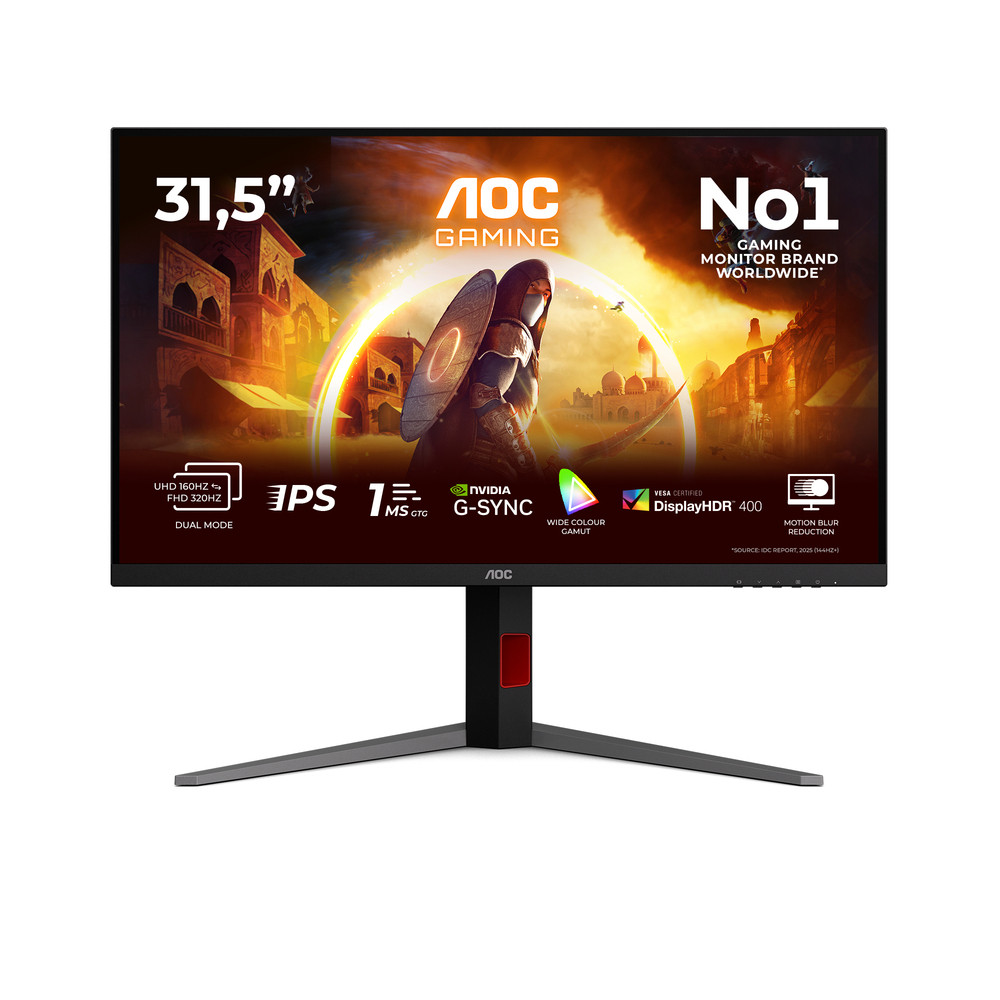 AOC U32G4U écran plat de PC 80 cm 31.5 3840 x 2160 pixels Neuf - vue 8