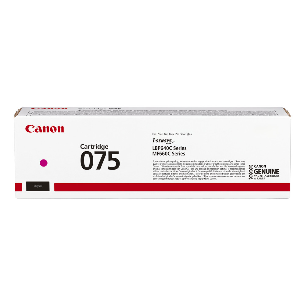 Canon 075, 1300 pages, Magenta, 1 pièce(s) 6363C002