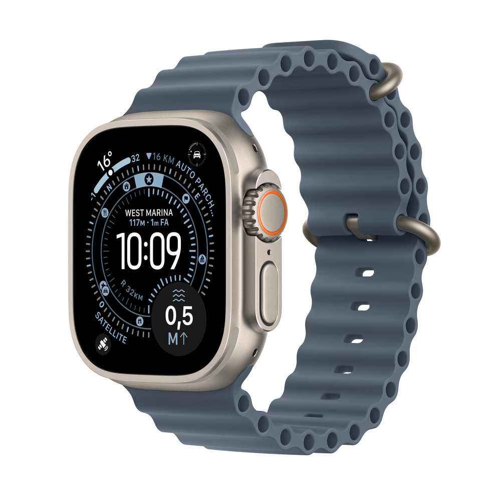 Apple Watch Ultra 3 , OLED, Écran tactile, 64 Go, Wifi, GPS (satellite), 61,6 g MEWH4QF/A