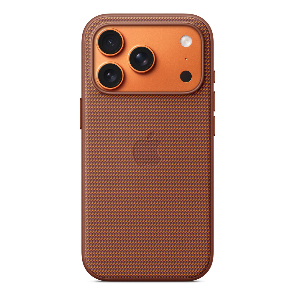 Coque iPhone 17 Pro Tissage technique avec MagSafe – Sienne - vue 4