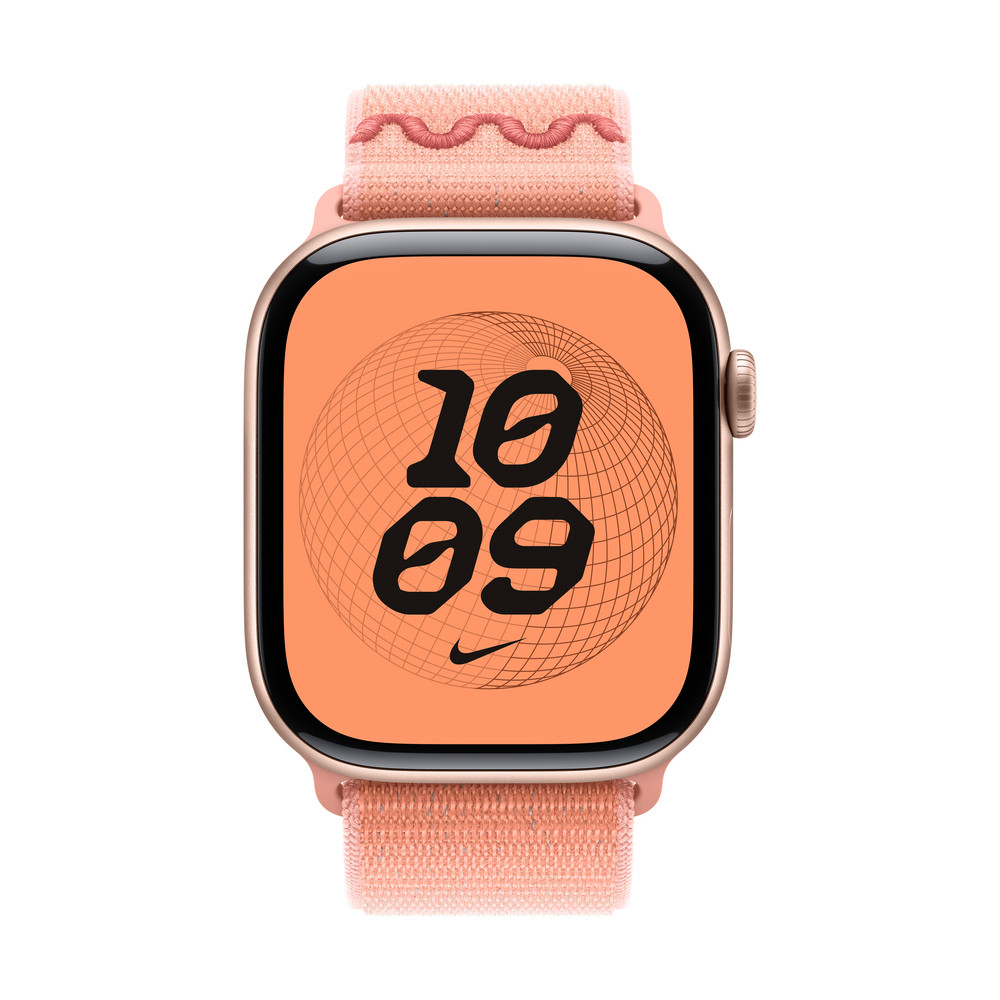 Apple MGD54ZM/A, Bande, Smartwatch, Rose, Apple, Watch 44 mm/45 mm/46 mm/49 mm, Nylon, Polyester recyclé, Spandex