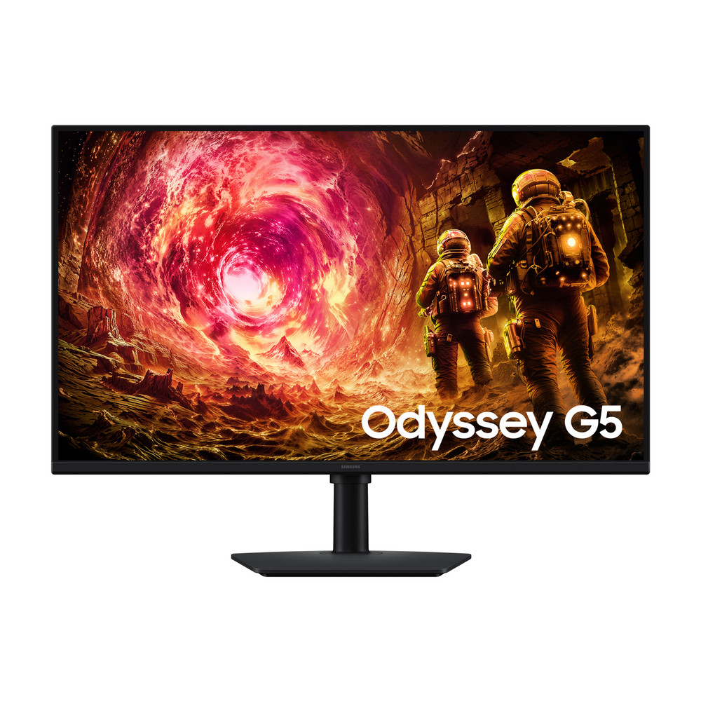 Samsung Ecran PC Gaming 32’’ Odyssey G5 G50F QHD 180Hz, 81,3 cm (32'), 2560 x 1440 pixels, Quad HD, LCD, 1 ms, Noir LS32FG506EUXEN