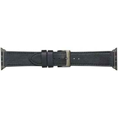 dbramante1928 Copenhagen, Bande, Smartwatch, Noir, Gris, Apple, Apple Watch, Cuir AW44BLSG1033