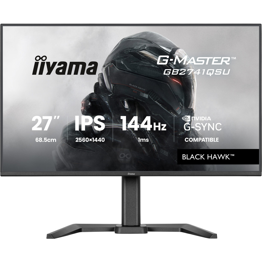 iiyama G-MASTER GB2741QSU-B1, 68,6 cm (27'), 2560 x 1440 pixels, Noir