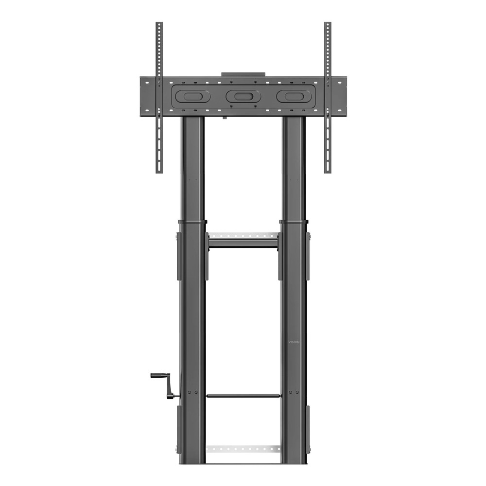 Vision 1195054500008, 80 kg, 139,7 cm (55'), 2,54 m (100'), 800 x 600 mm, Réglage de la hauteur, Noir VFM-F26W