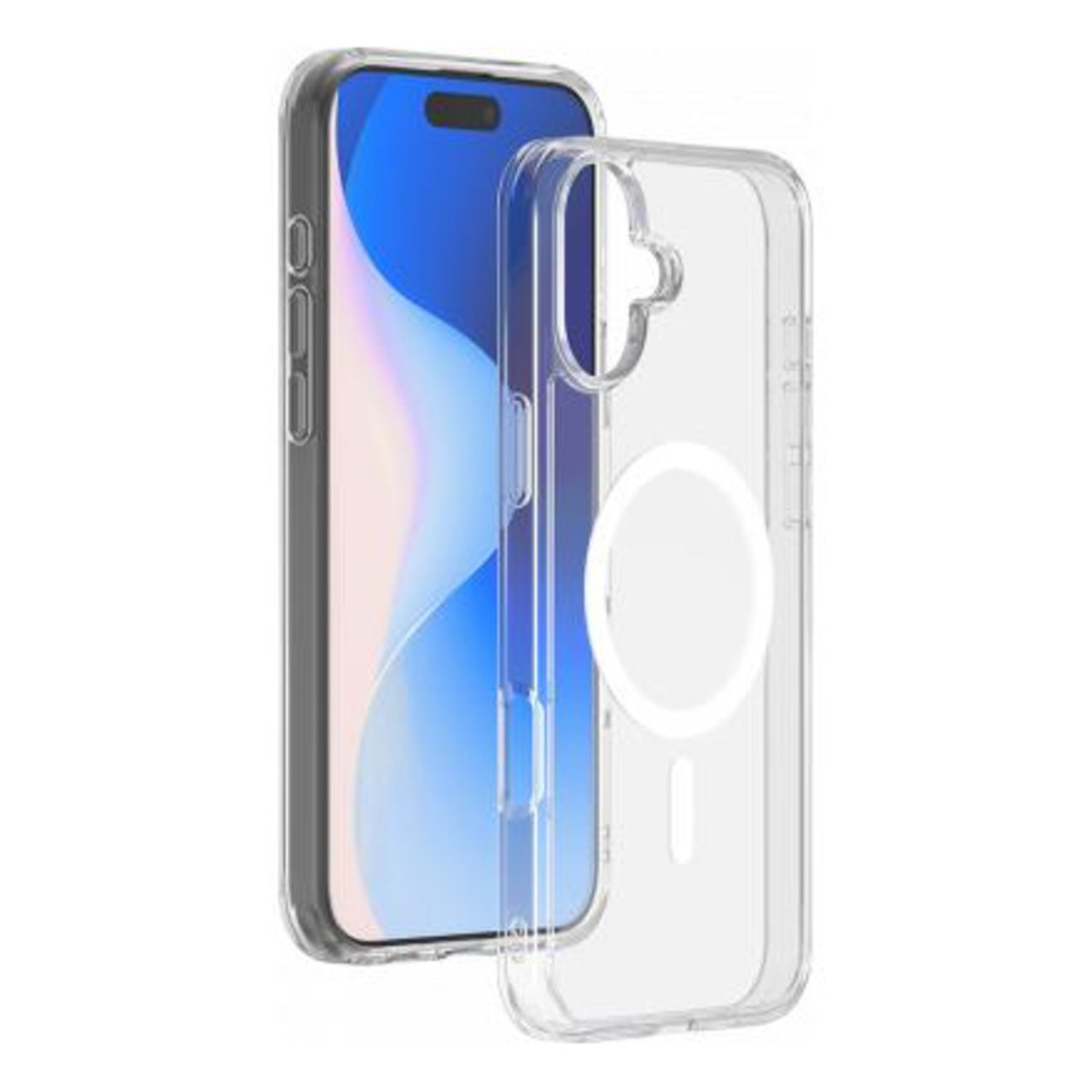 Bigben Connected COVMAGIP16, Housse, Apple, iPhone 16, 15,5 cm (6.1'), Transparent