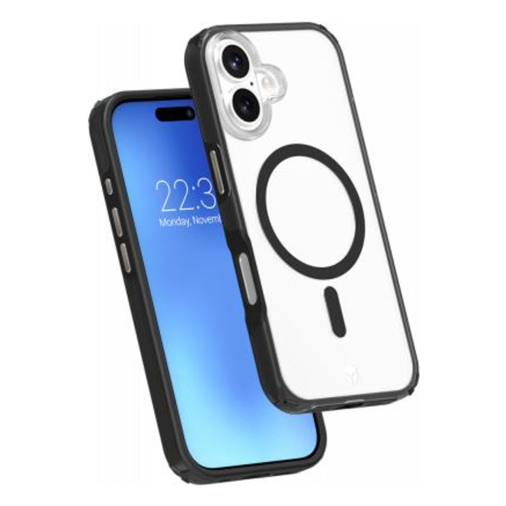 BIG BEN FCAIRFRXTREMAGIP17, Housse, Apple, iPhone 17, 16 cm (6.3'), Noir, Transparent