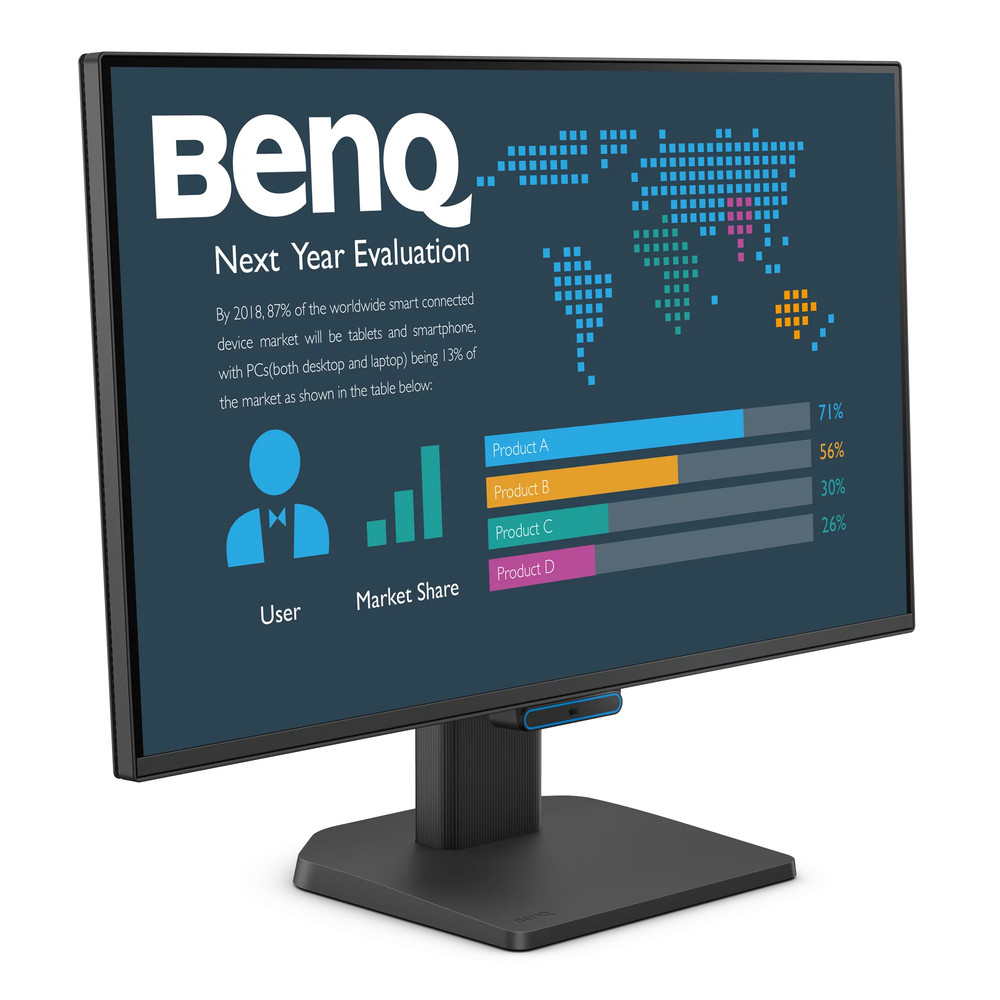 BenQ BL2490C, 60,5 cm (23.8'), 1920 x 1080 pixels, Full HD, LCD, 5 ms, Noir