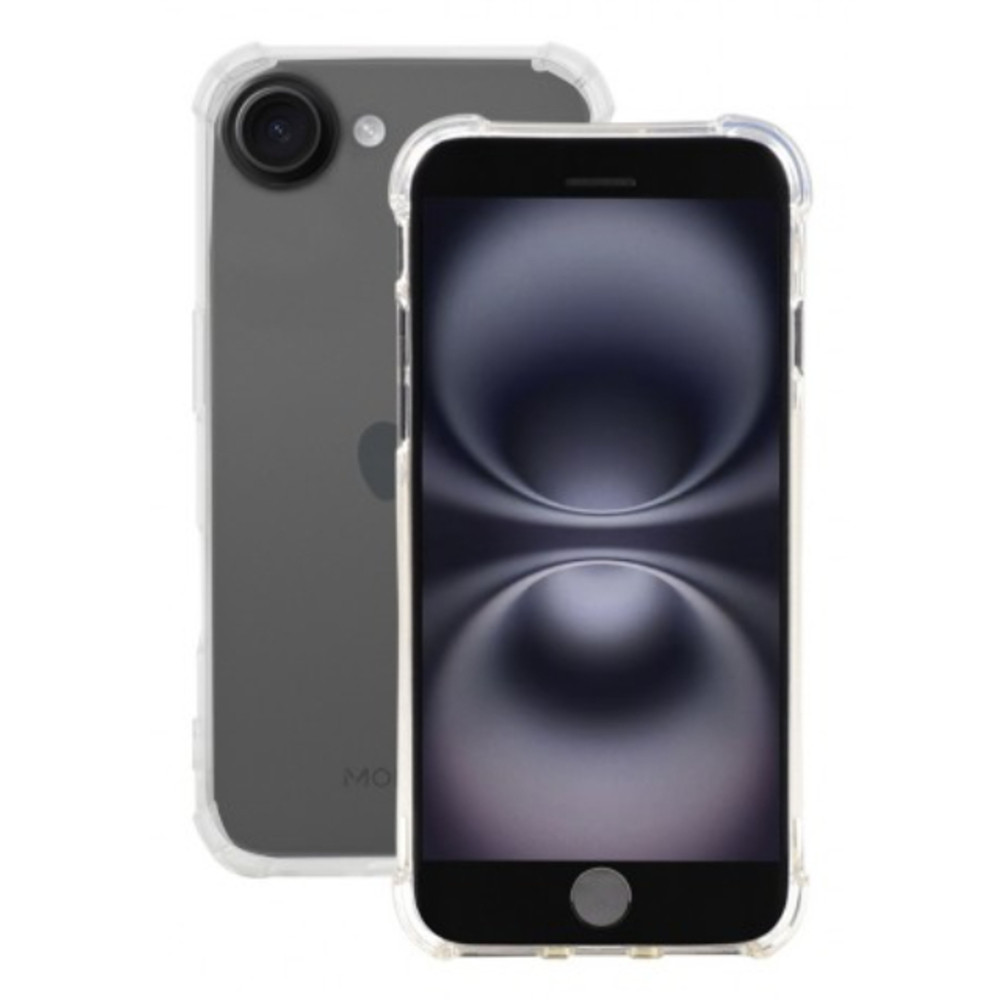 Mobilis 057036, Housse, Apple, iPhone 16e, 15,4 cm (6.06'), Transparent
