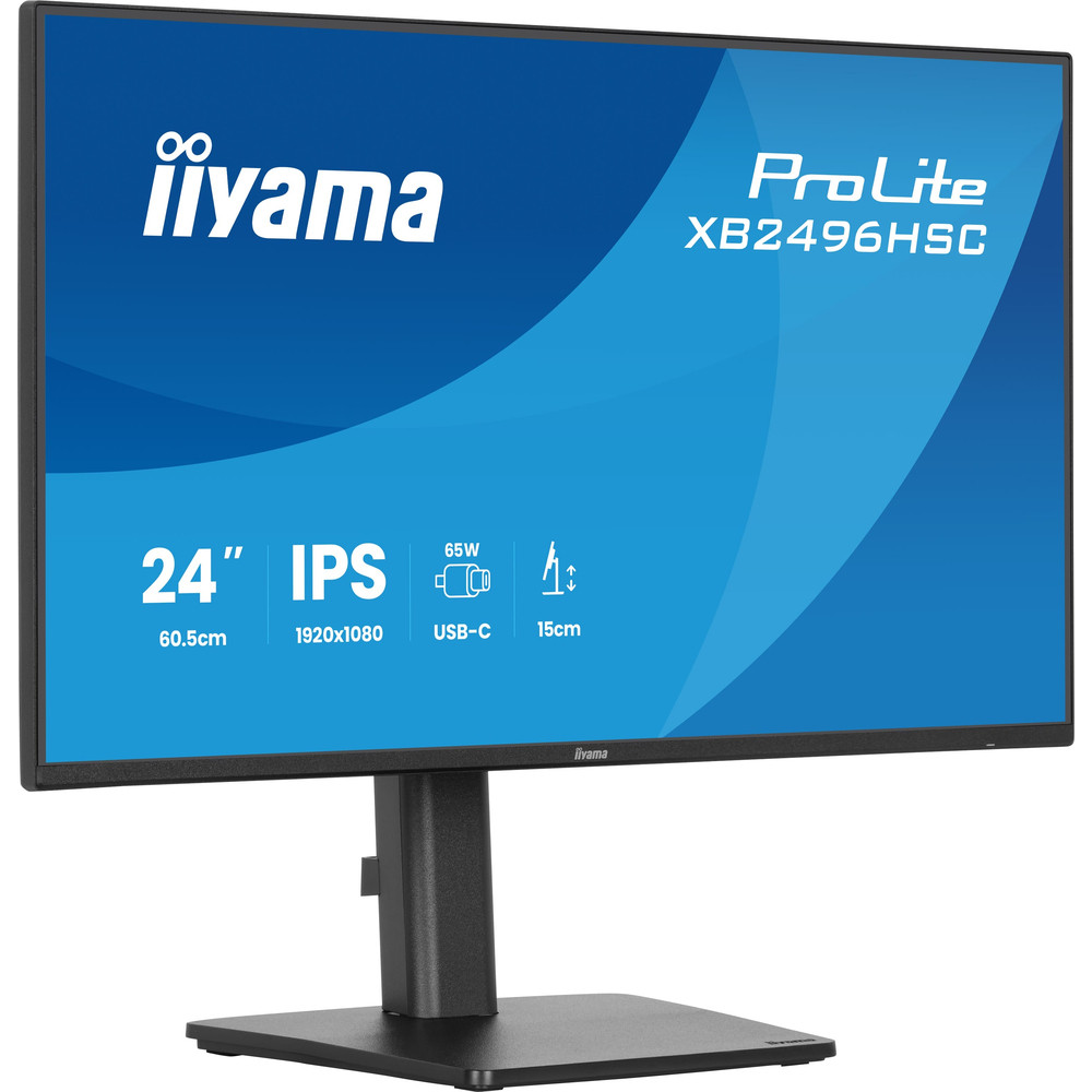 iiyama ProLite XB2496HSC-B1, 60,5 cm (23.8'), 1920 x 1080 pixels, Full HD, LED, 3 ms, Noir