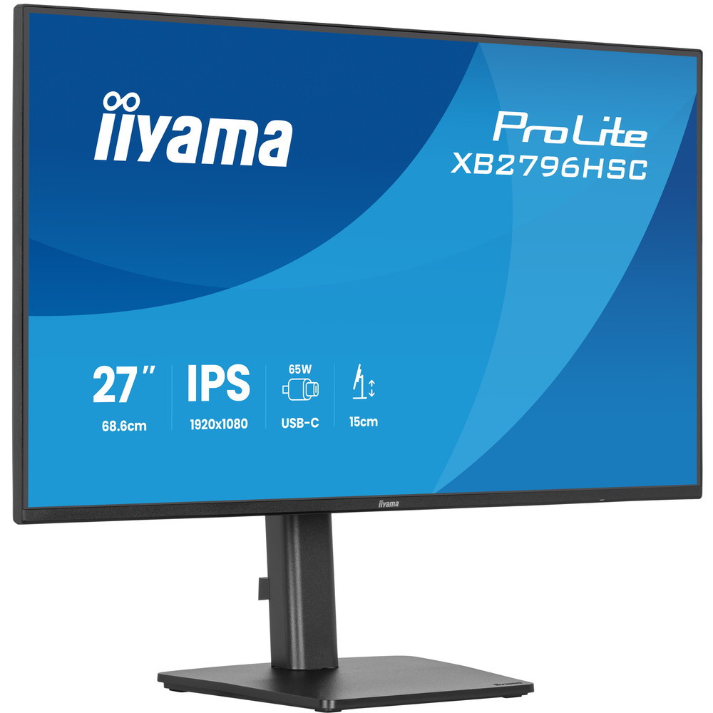 iiyama ProLite XB2796HSC-B1, 68,6 cm (27'), 1920 x 1080 pixels, Full HD, LED, 3 ms, Noir