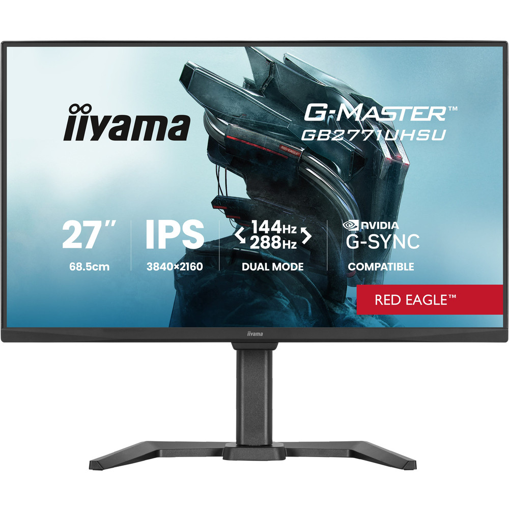 iiyama G-MASTER GB2771UHSU-B1, 68,6 cm (27'), 3840 x 2160 pixels, 4K Ultra HD, LED, Noir