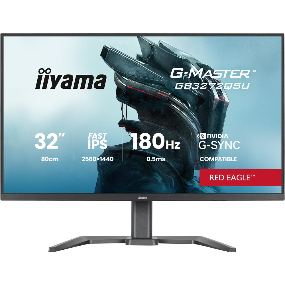 iiyama 31.5 LED G Master GB3272QSU B1 Eagle - vue 9