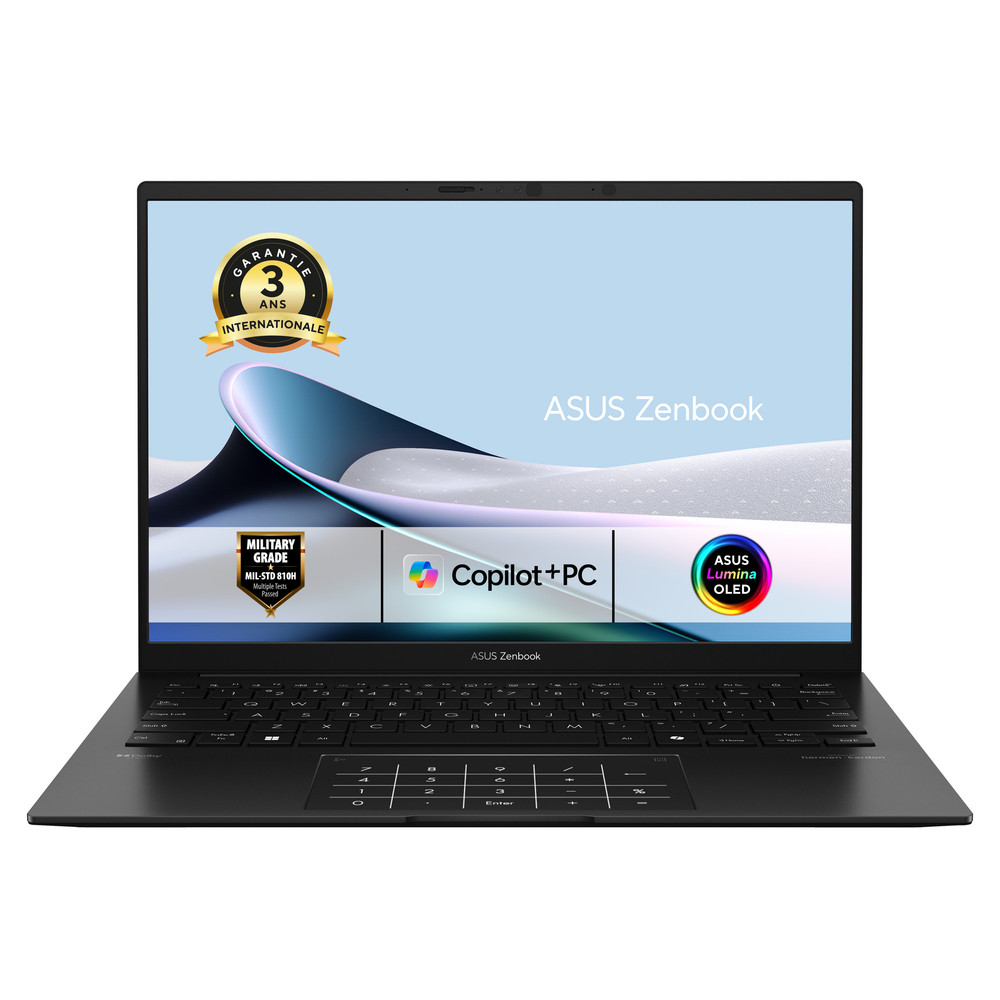 ASUS Zenbook 14 OLED UM3406GA DICQD114X - vue 3