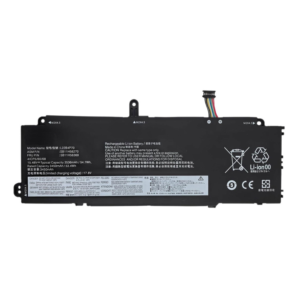 DLH LEVO5259-B055Y2, Batterie, Lenovo, ThinkPad X13 Gen 4 (21EX, 21EY, 21J3, 21J4) / ThinkPad X13 Yoga Gen 4 (21F2, 21F3) / ThinkPad X13...