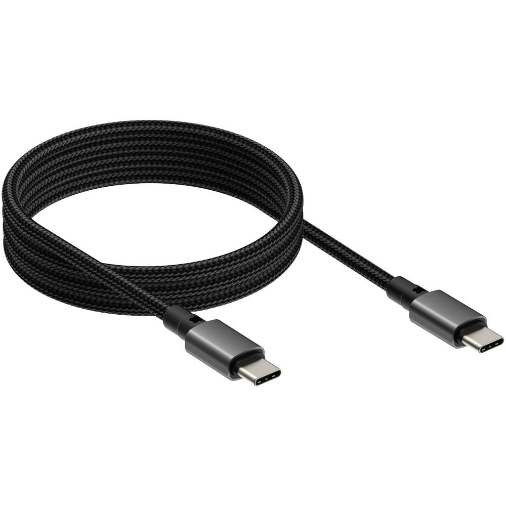 Vision TC 1MUSBCMAG/BL, 1 m, USB C, USB C, USB 3.2 Gen 2 (3.1 Gen 2), 0,48 Gbit/s, Noir