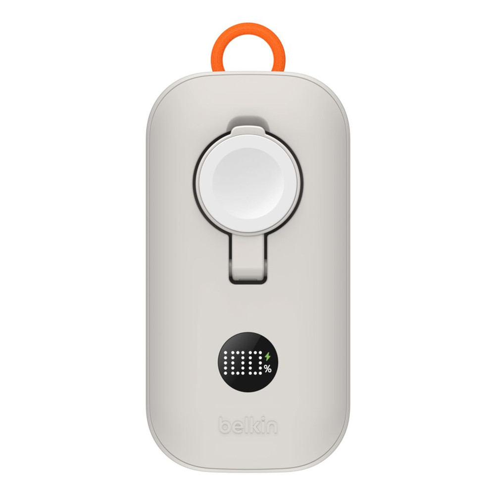 Belkin BPD012hqSA, 10000 mAh, Recharge sans fil, 45 W, Sable