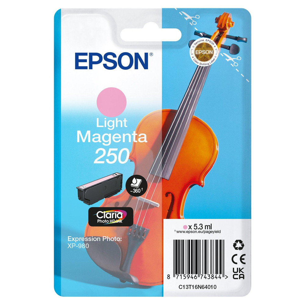 Epson 250 5.3 ml original blister cartouche d'encre pour PN: C11CL95402