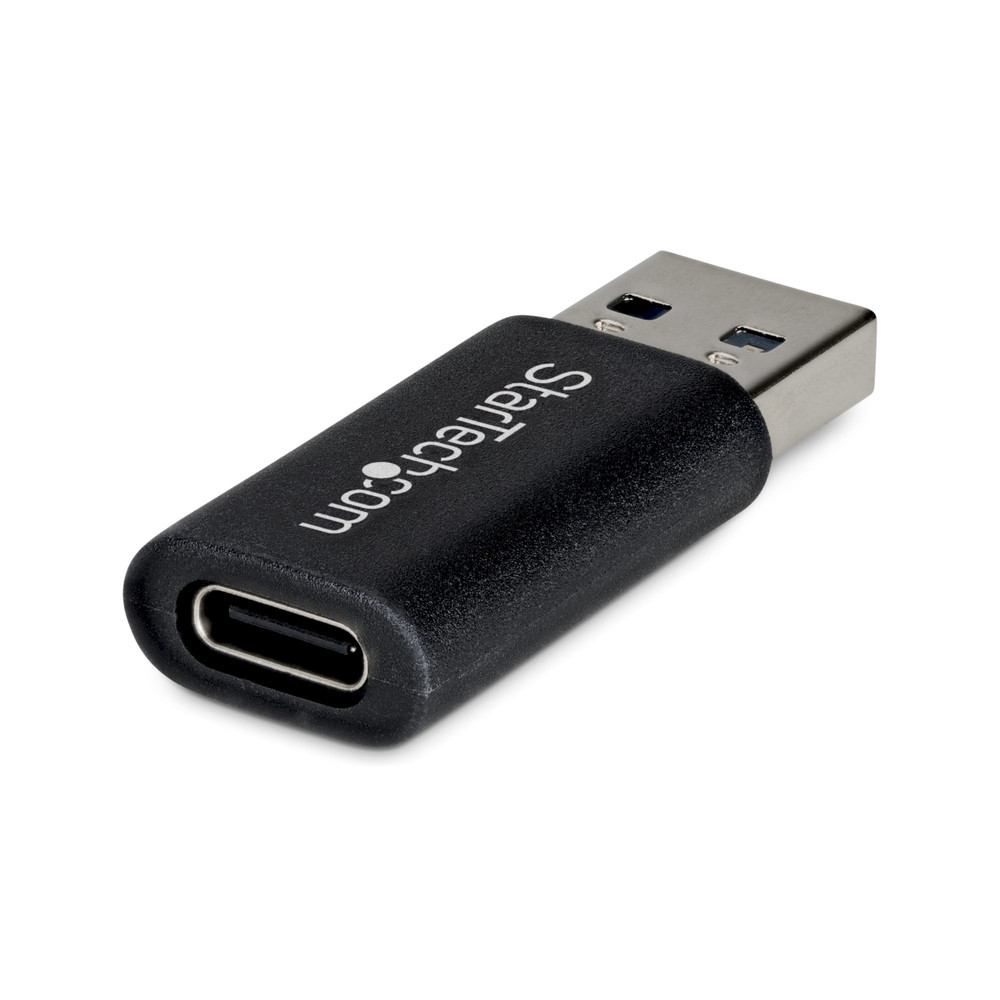 StarTech.com Adaptateur USB A vers USB C Convertisseur USB A Mâle vers USB C Femelle USB 10Gbps 5V 900mA Adaptateur USB vers USB C pour Chargeurs/