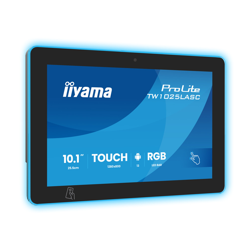 Ecran PC iiyama ProLite TW1025LASC B3PNR 10.1 LED Écran tactile