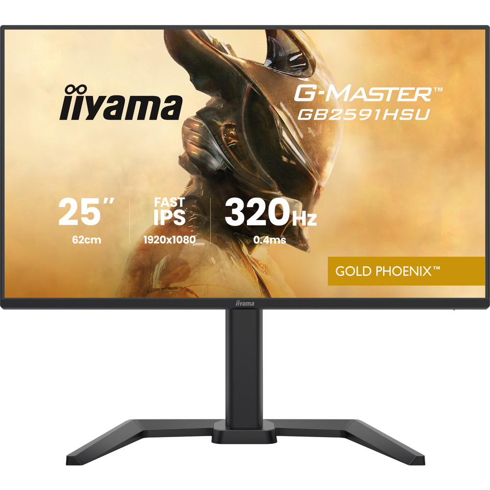 iiyama G-MASTER GB2591HSU-B1, 62,2 cm (24.5'), 1920 x 1080 pixels, Full HD, LED, 0,4 ms, Noir
