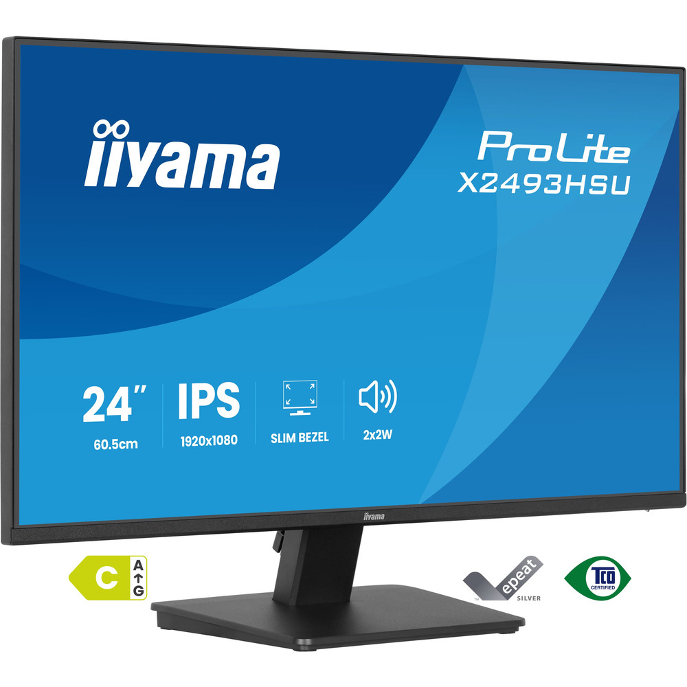 iiyama 23.8 LED ProLite X2493HSU B1 - vue 9
