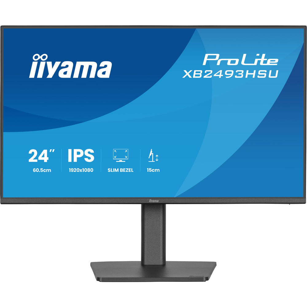 iiyama ProLite XB2493HSU-B1, 60,5 cm (23.8'), 1920 x 1080 pixels, Full HD, LED, 1 ms, Noir