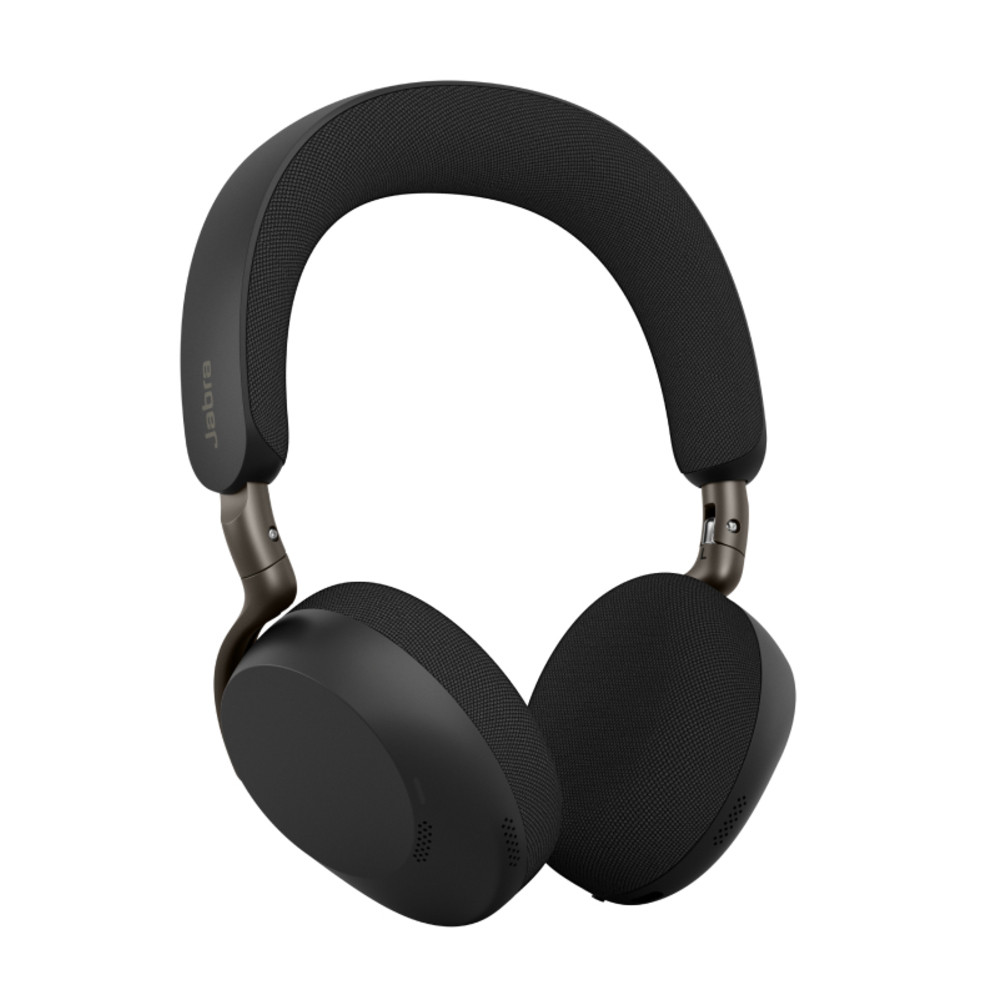 Jabra Evolve3 75 UC Micro casque sur oreille Bluetooth sans fil Suppresseur de bruit actif USB C via un adaptateur Bluetooth isolation acoustique certifié UC - vue 2