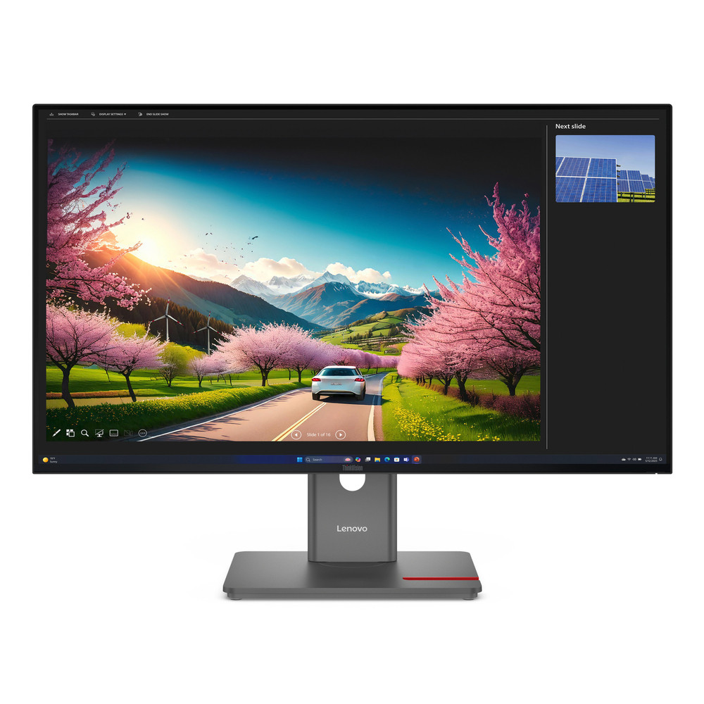 Lenovo ThinkVision P32UD 40 Écran LED 32 31.5 visualisable 3840 x 2160 4K @ 120 Hz IPS 350 cdm² 1500:1 HDR10 4 ms 2xThunderbolt 4 2xDisplayPort HDMI USB C corbeau - vue 6
