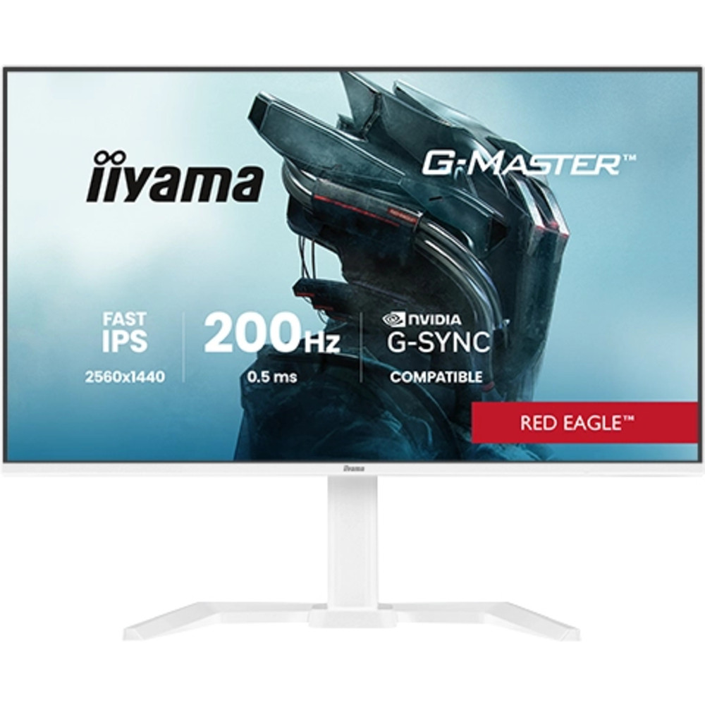 iiyama G-MASTER GB2771QSU-W1, 68,6 cm (27'), 2560 x 1440 pixels, Wide Quad HD, 2 ms, Blanc