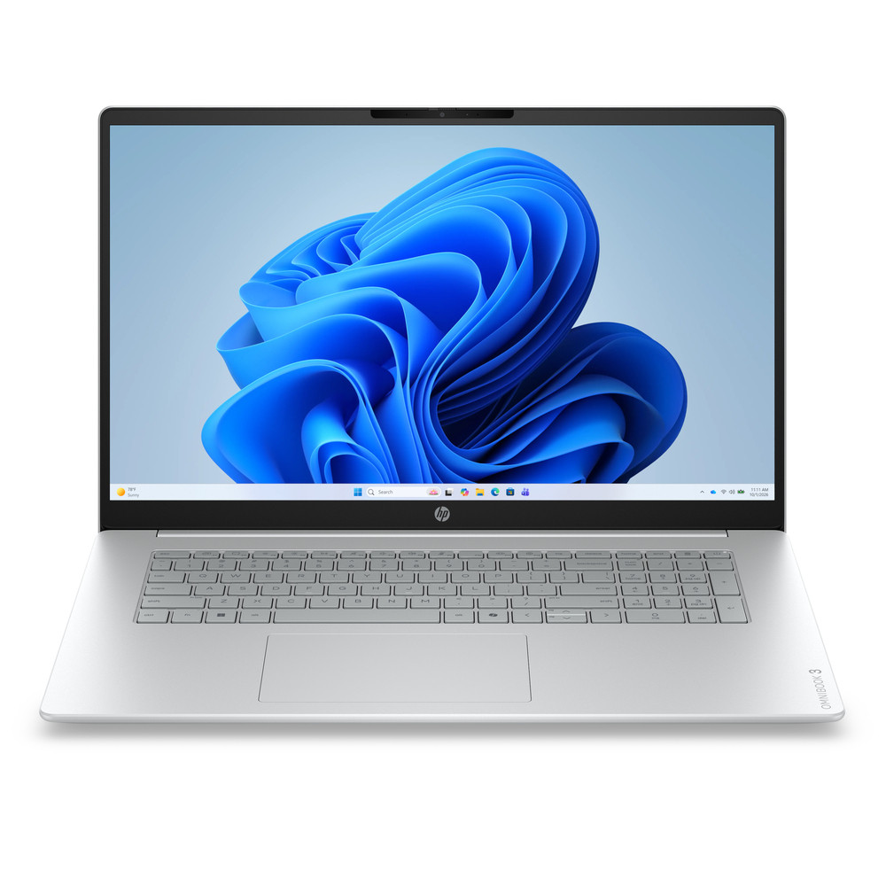 HP OmniBook 3 Laptop 17-dp0056nfx, AMD Ryzen™ 5, 43,9 cm (17.3'), 1920 x 1080 pixels, 8 Go, 512 Go, Windows 11 Home D91R2EA