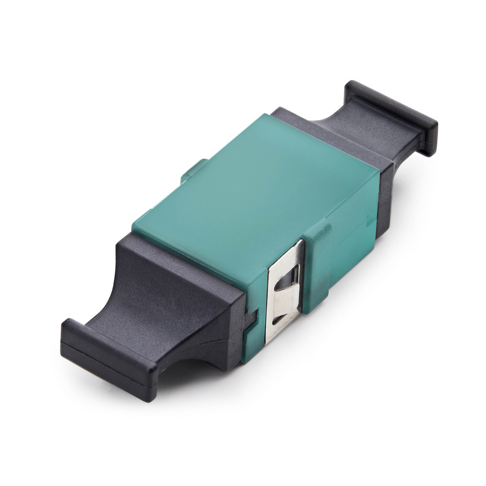 StarTech.com Coupleur MPOMTP Adaptateur Fibre Optique MonomodeMultimode Clé Vers le HautClé vers le Bas Coupleur Fibre Optique MPOMTP Turquoi