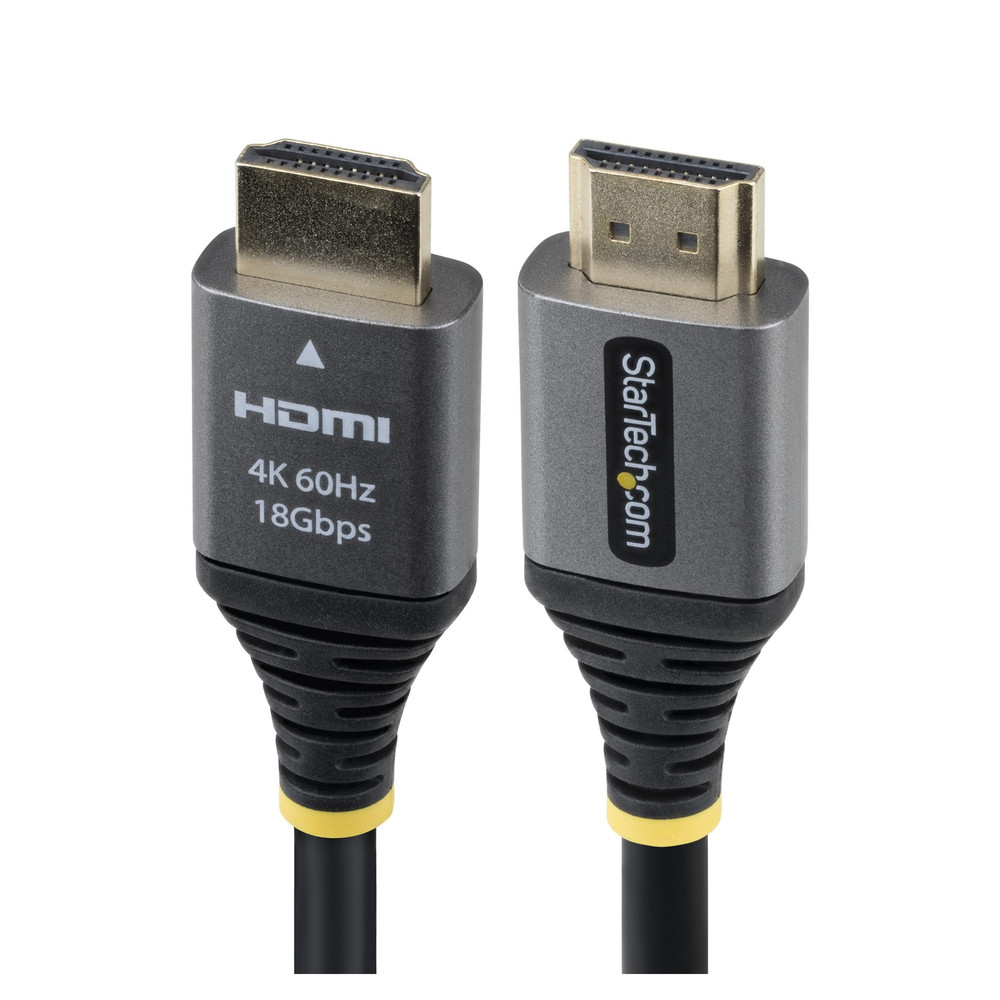 StarTech.com Câble HDMI Haute Vitesse Certifié Premium de 1 5m 4K 60Hz/ 144Hz Câble HDMI 2.0 avec HDR10ARC 18 Gbps Câble HDMI 4K pour Monite - vue 9