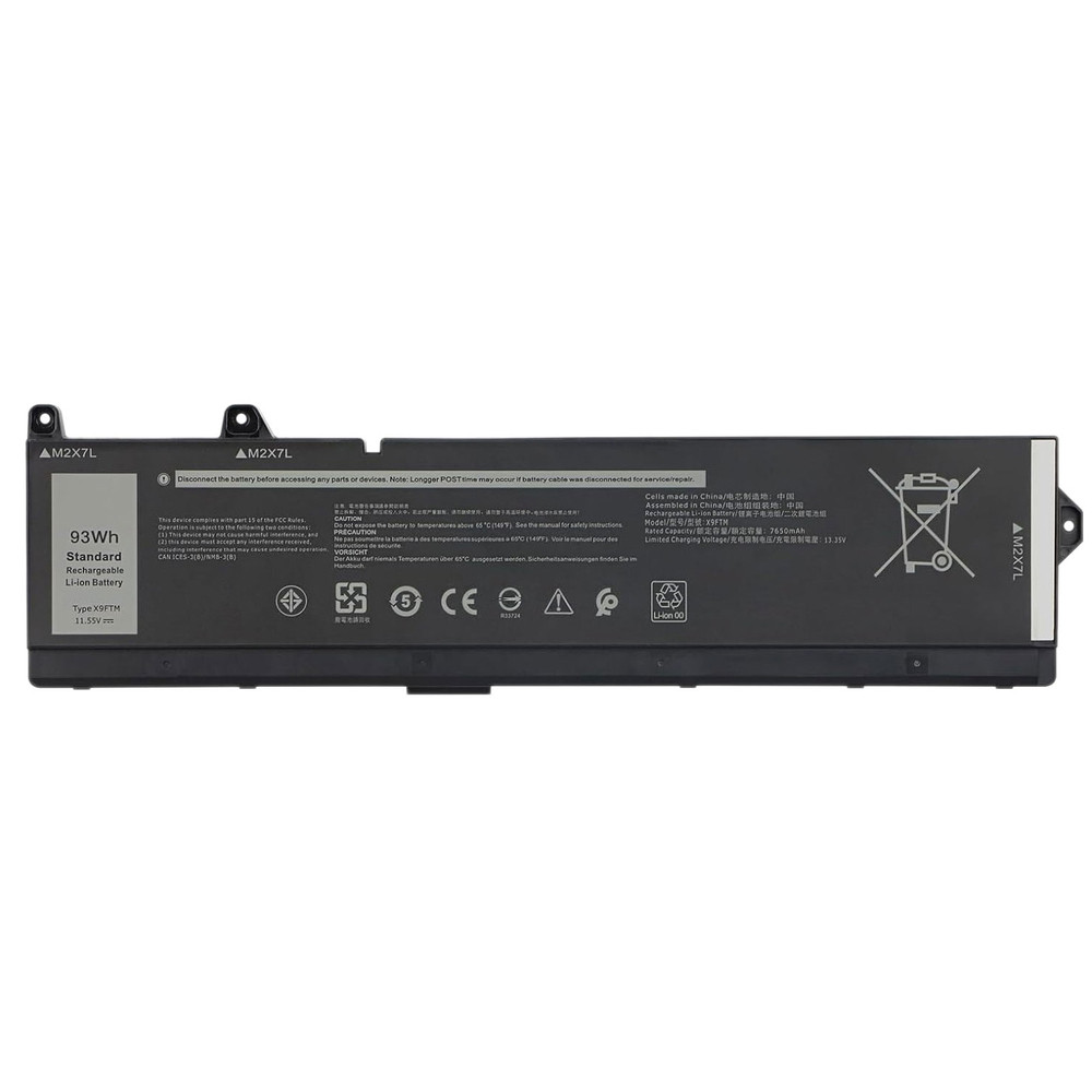 DLH DWXL5082-B093Y2, Batterie, DELL, Precision 7670 / Precision 7680 / Precision 7770 / Precision 7780