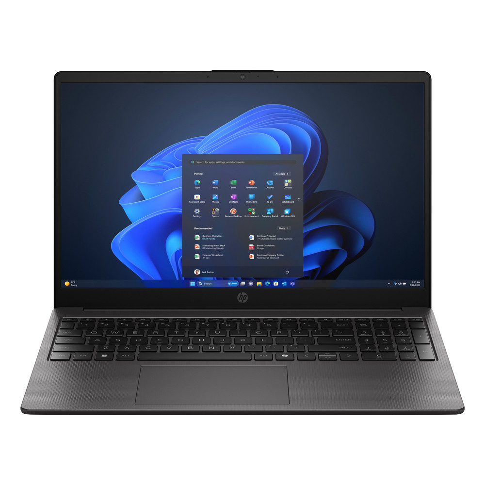 HP 250R 15.6 inch G10 Notebook PC, Intel Core 5, 39,6 cm (15.6'), 1920 x 1080 pixels, 16 Go, 512 Go, Windows 11 Pro D75JCAT