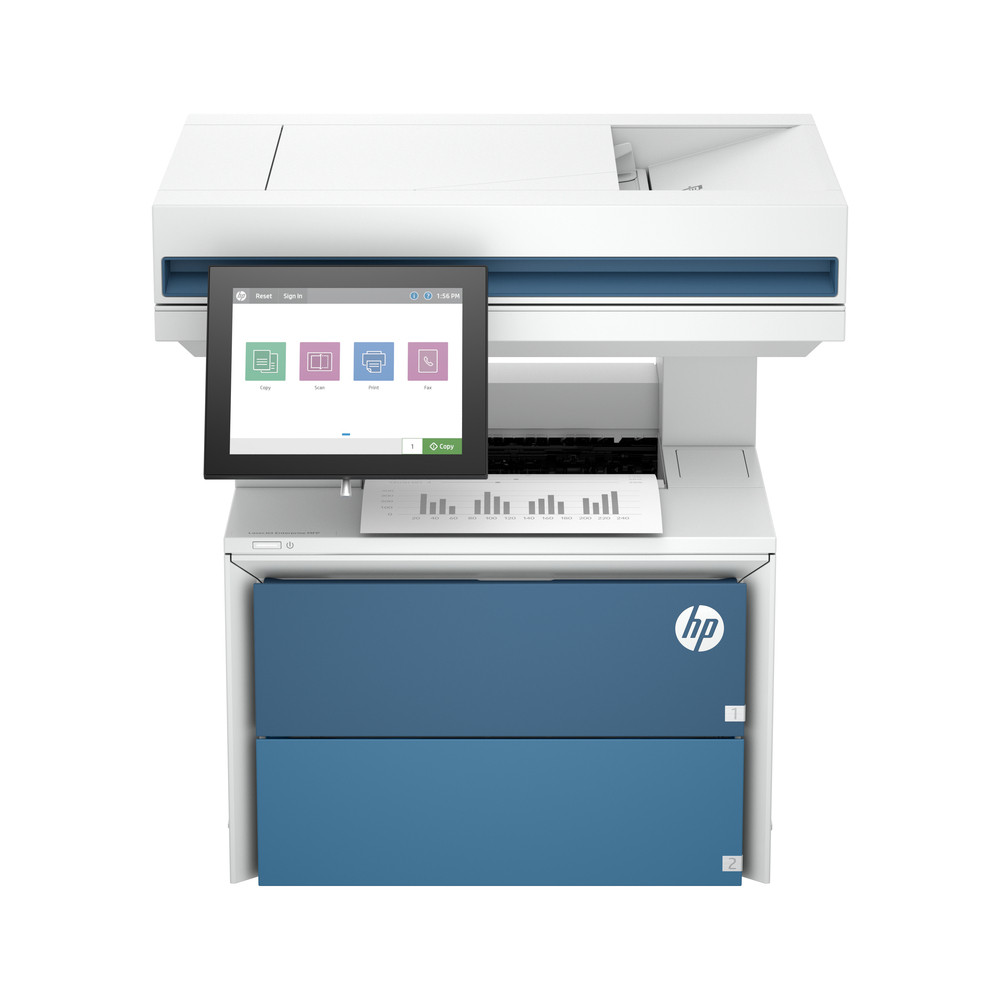 HP LaserJet Enterprise MFP 5602dn imprimante multifonctions et - vue 2