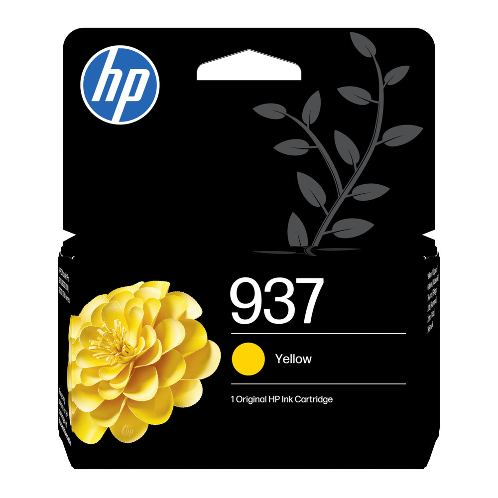 HP Cartouche d'encre jaune 937 d'origine