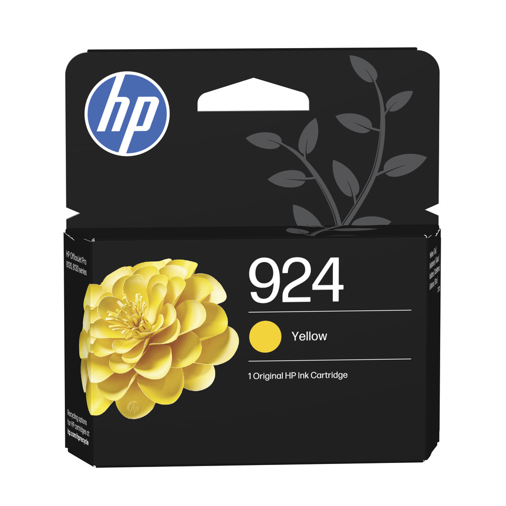 HP 924 jaune original Officejet cartouche d'encre