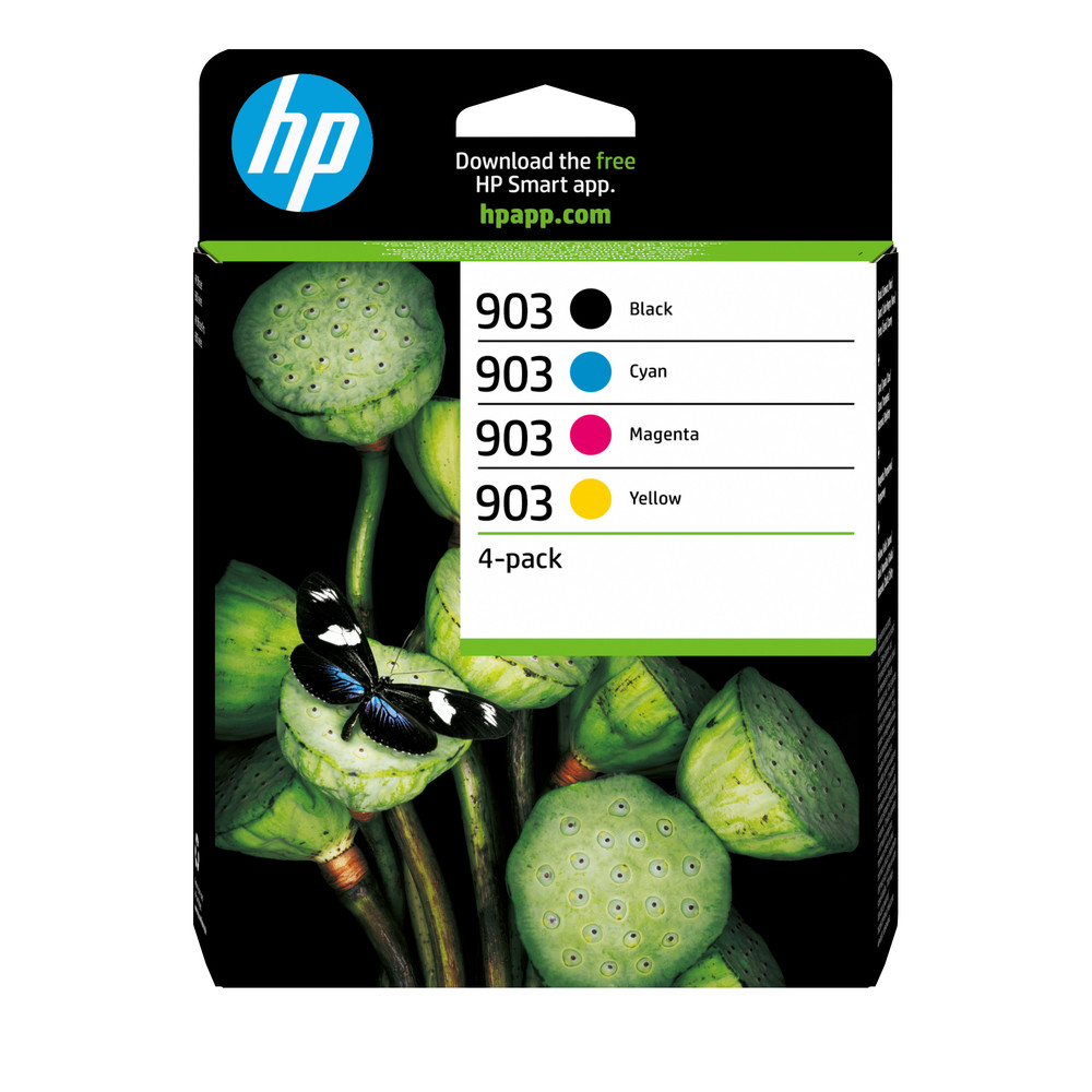 HP 903 pack de 4 jaune cyan original Officejet cartouche d'encre - vue 3