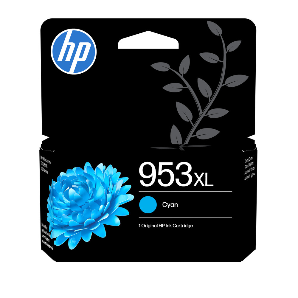 HP 953XL 18 ml à rendement élevé cyan original Officejet cartouche d'encre - vue 4