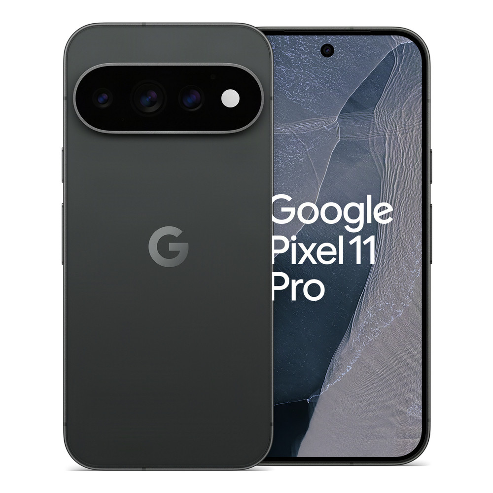 Google Pixel 11 Pro, 1280 x 2856 pixels, 12 Go, 256 Go, 50 MP, Android 17, Noir GA10869-GB